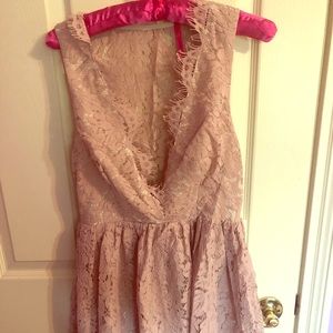 Tobi light pink mini sun dress - new with tags